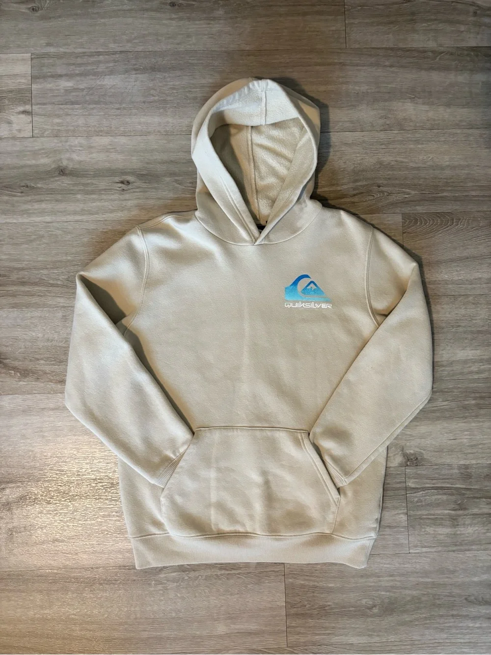 Quiksilver cream crewneck